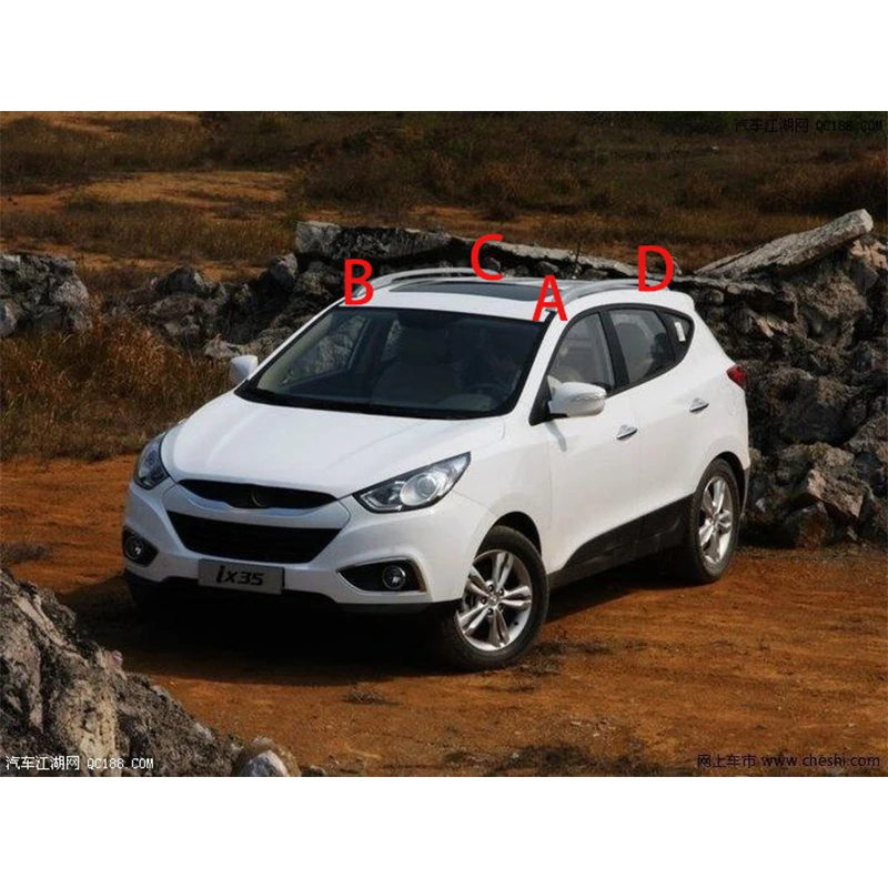 Крыша для HYUNDAI IX35 TUCSON 2011 2015 крышка крыш от солнца с полуобзором OEM 872512S000 872522S000