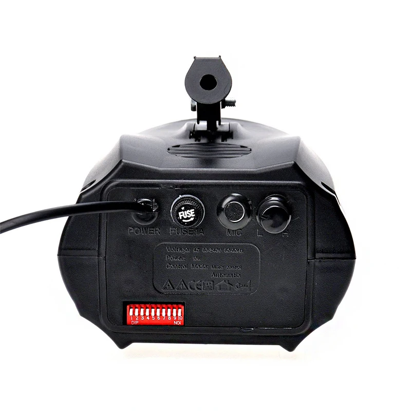 Светодиодный прожектор с голосовым управлением маленький диско светильник 64