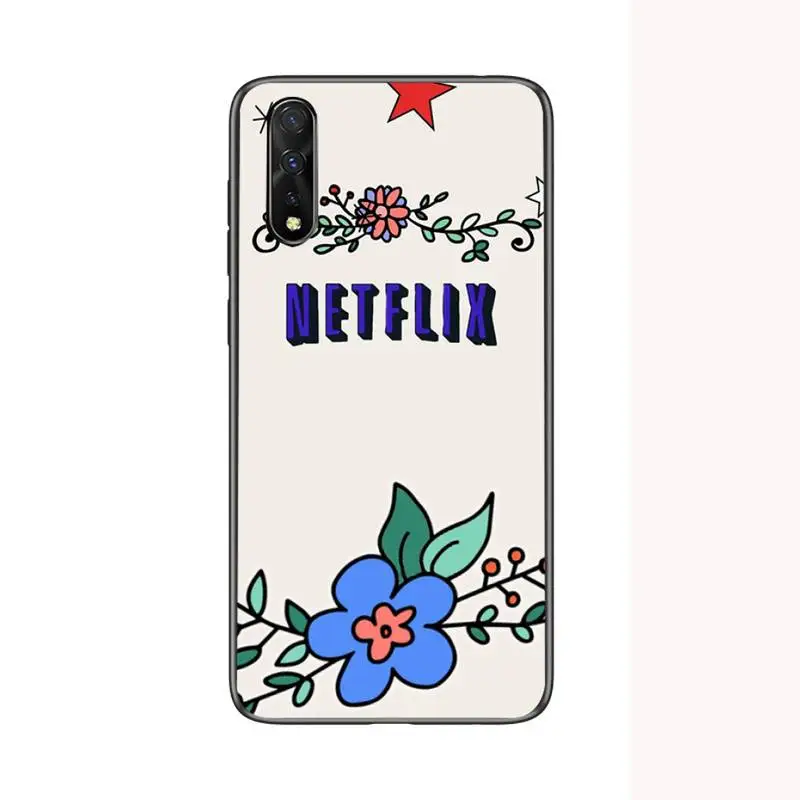

Netflix and chill aesthetic Phone Case for redmi 6A 4X 7 7A 9 8A 5Plus Note 4 5 7 8T 9pro cover