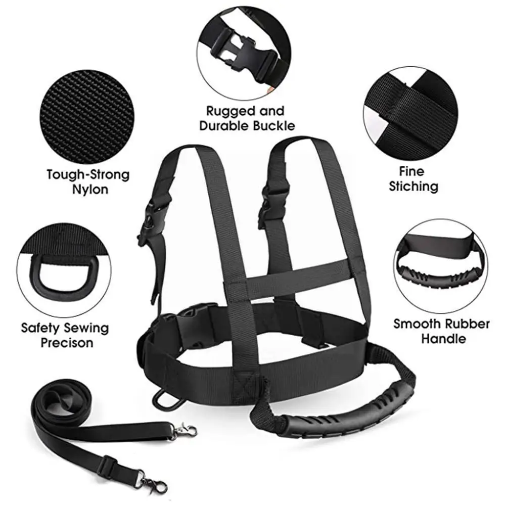

Children Ski Harness Safety Shoulder Strap Skating Training Snowboarding Skiing Cycling Outdoor Sports For Children And Beg T4a2