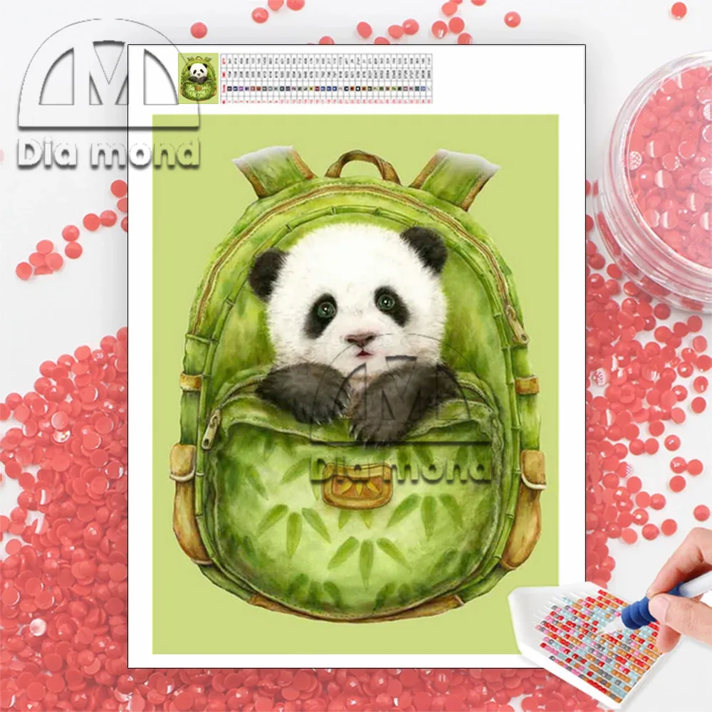 

Животные панда лев тигр 5D Сделай Сам алмазная живопись детский мультяшный алмаз вышивка крестиком Милая комната декор мозаика Искусство По...