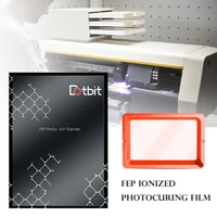 5pcslot fep release film 200mmx140mm for dlp lcd 3d printer for anycubic photon micromake 3d printers accessories