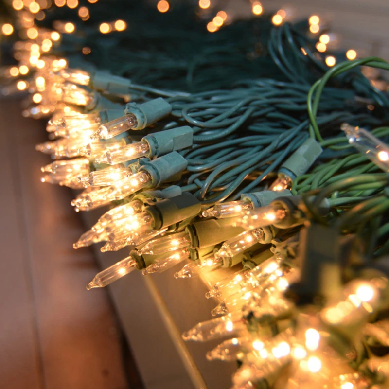 

High Voltage Christmas Decoration Safe To Use With Sky Star String Long Lifespan Outdoor Color LED Lights