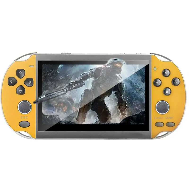Портативная игровая консоль Dual Rocker в стиле ретро геймпад с цветным экраном