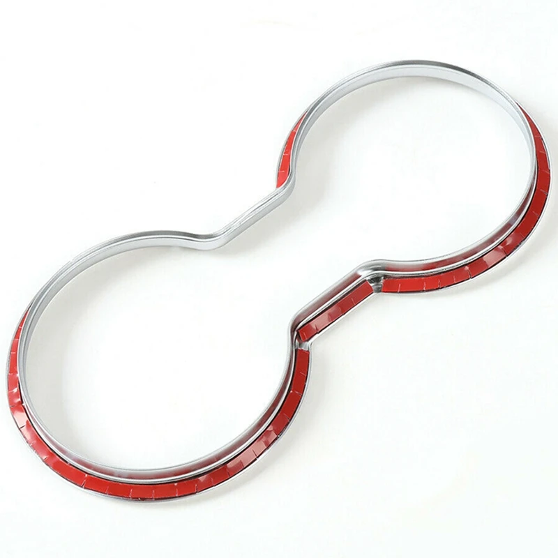 Автомобильный хромированный передний держатель для чашки воды декоративная