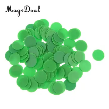 100Pcs/Lot Translucent Bingo Chip 3/4 Inch Class Math Games Toys Educational Toys for Children Kids Classroom Party Supplies 5