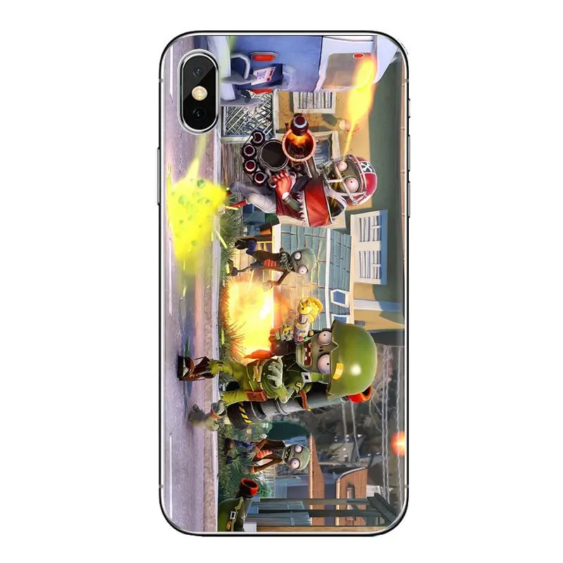 Силиконовый чехол популярный игровой Растения против Зомби для samsung Galaxy S3 S4 S5 Mini S6