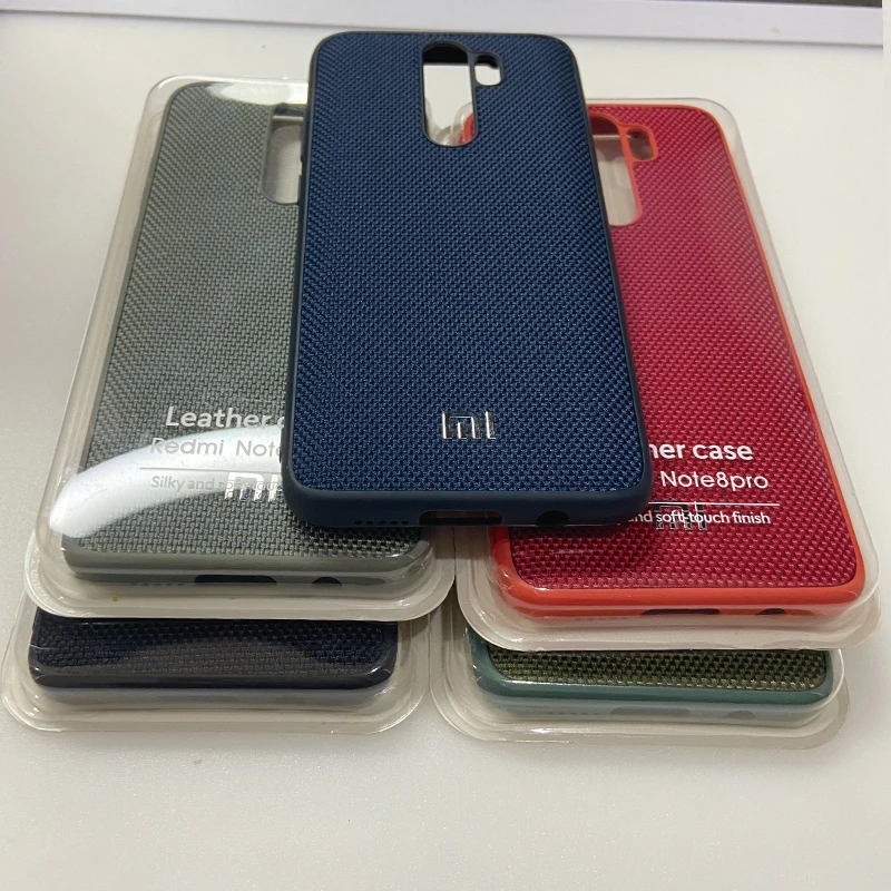 Чехол для XIAOMI Redmi Note 8 Pro тканевый чехол из углеродного волокна и нейлона защитная