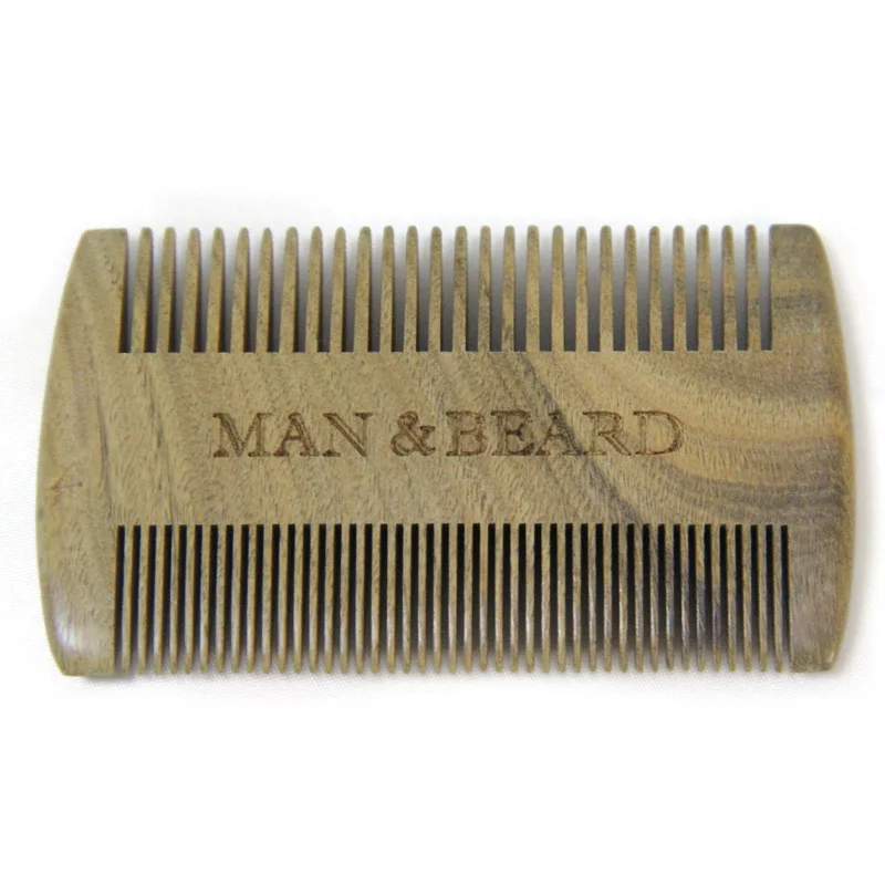 2 шт. щетка и расческа для бороды из натуральной щетины кабана |