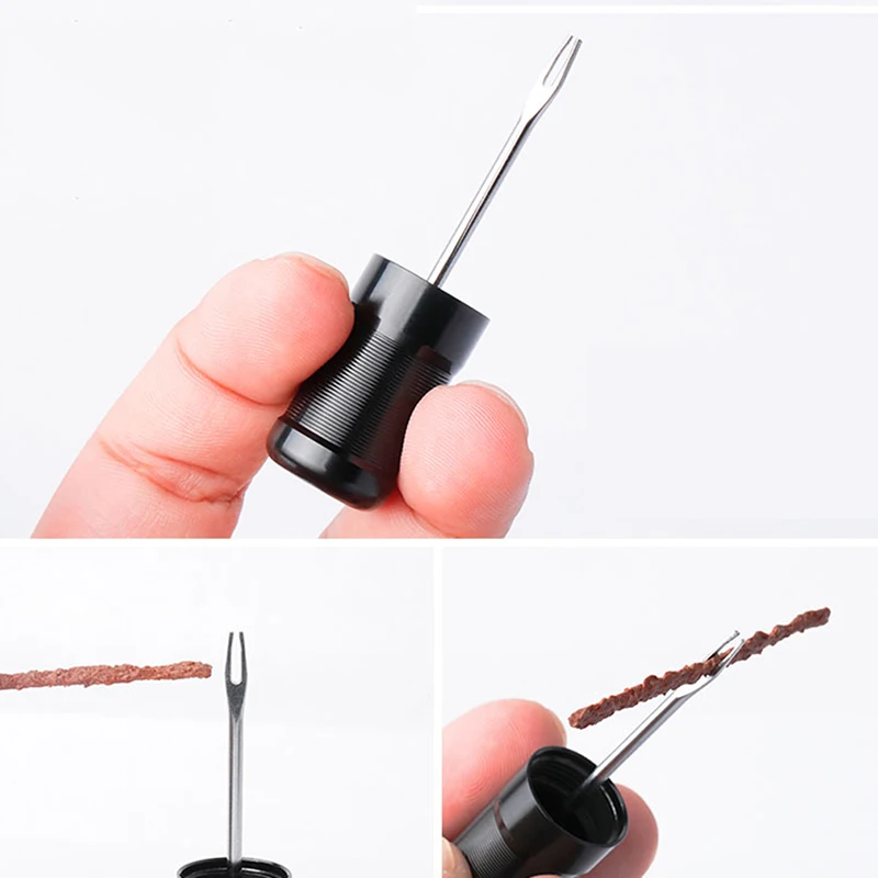 

Bicycle Tools Tire Repair Rubber Strip And Bicycle Tire Repair Drill MTB Road Bike Tubeless Repair Tool Simple Set