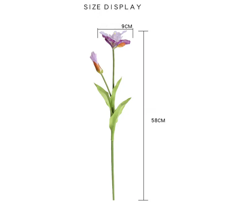 2 головки украшение для дома искусственные цветы баухинии свадебного стола