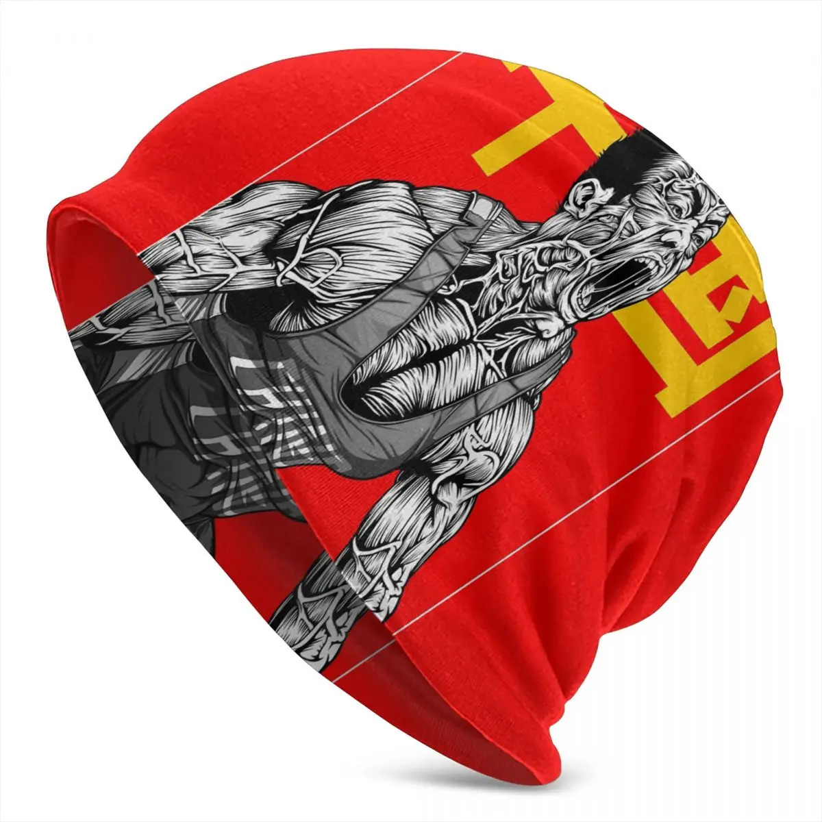

Weightlifting Crossfit Gym Men Women's Beanie Hats Lu Xiao jun Knit Hat Earmuff Bonnet Skullies Beanies