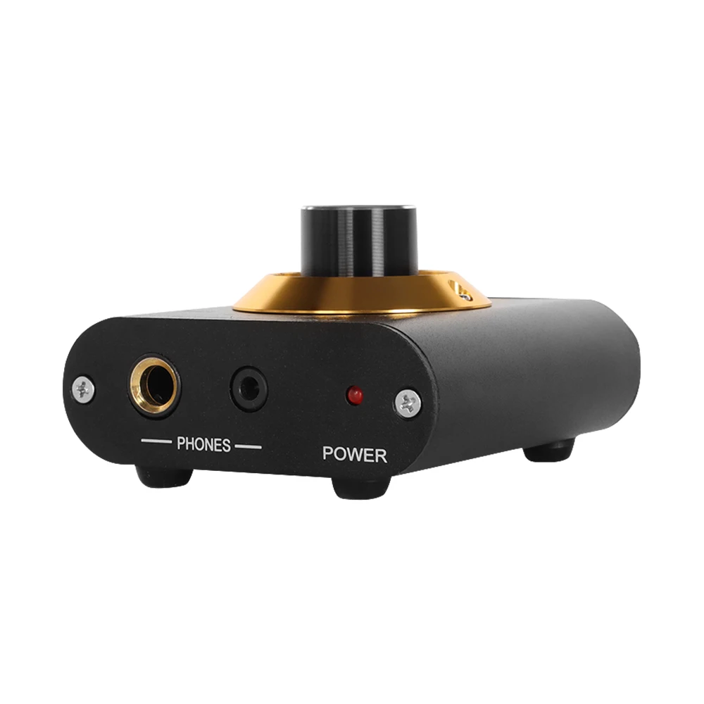 

PJ.MIAOLAI Audio USB Desktop DAC Mini HiFi CM6642 Headphone Sound Card 16-350 Ohm USB Input RCA Output Amplifier
