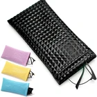 Модная сумка для солнцезащитных очков из искусственной кожи Чехол для очков женский держатель бумажник чехол для хранения портативные сумки для хранения очков 1 шт.