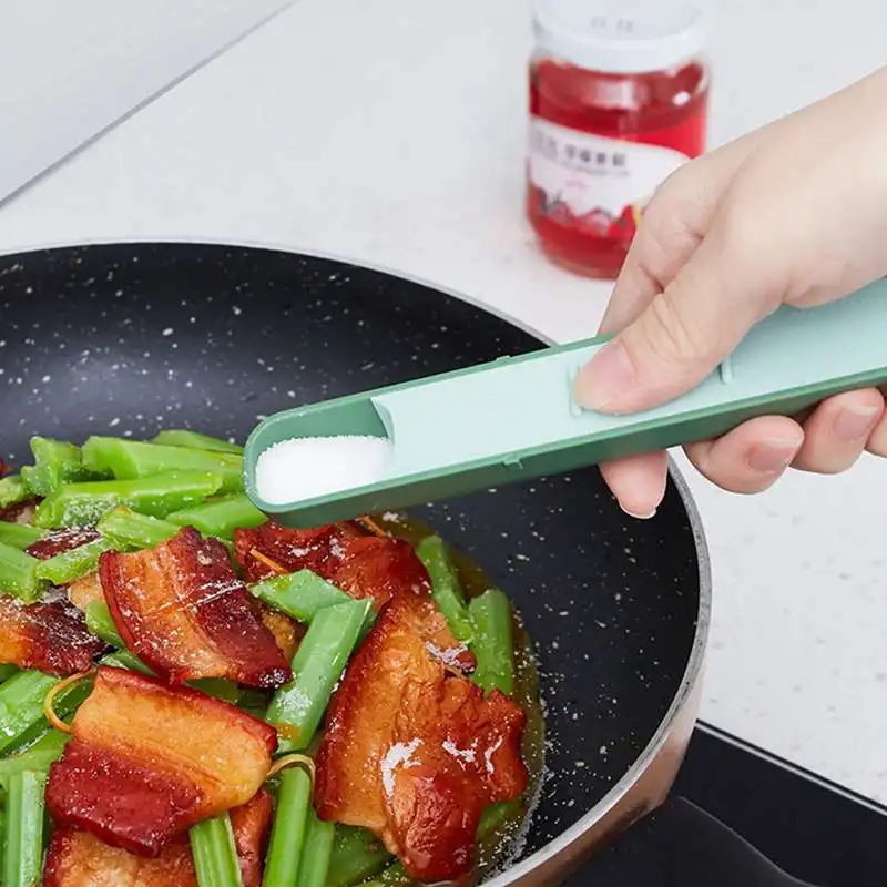 

Adjustable Scale Measure Spoon Double End Height Stools Food Contactable Sturdy Coffee Tea Sugar Spoon Scale Baking Measure Tool