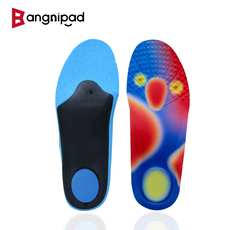 

BANGNIPAD Orthopedic Insoles Arch Support Shoes Pad Relieve Plantar Fasciitis Inserts Care Flat Foot Orthotic Sole for Men Women