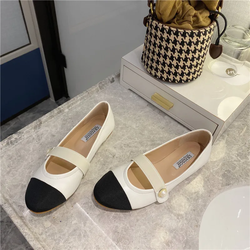 Mary janes shoes mixed color casual comfy women flats pearl round toe shallow brief loafers leisure femme summer lazy moccasins | Обувь