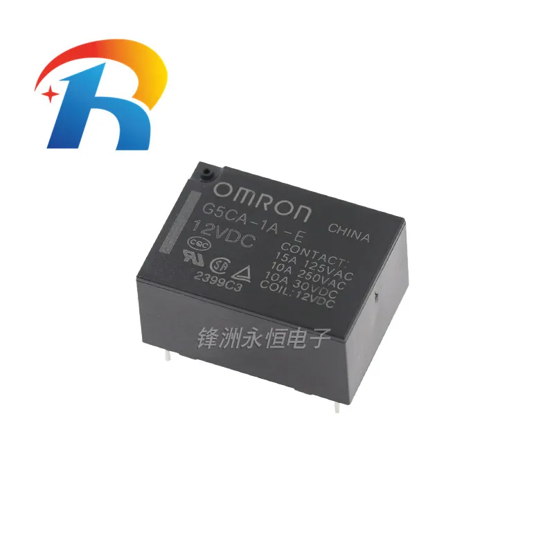 

Free shipping 10PCS G5CA-1A-E-12VDC 12V power relay 4PIN 10A set of normally open G5CA-1A