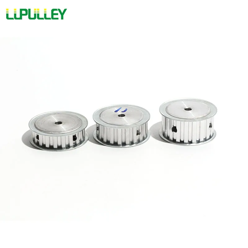 

LUPULLEY L Timing Pulley With 10Teeth Belt Width 21mm/27mm Bore 6/6.4/8/10/12/14/15mm L 10T Transmission Pulley For 3D Printers