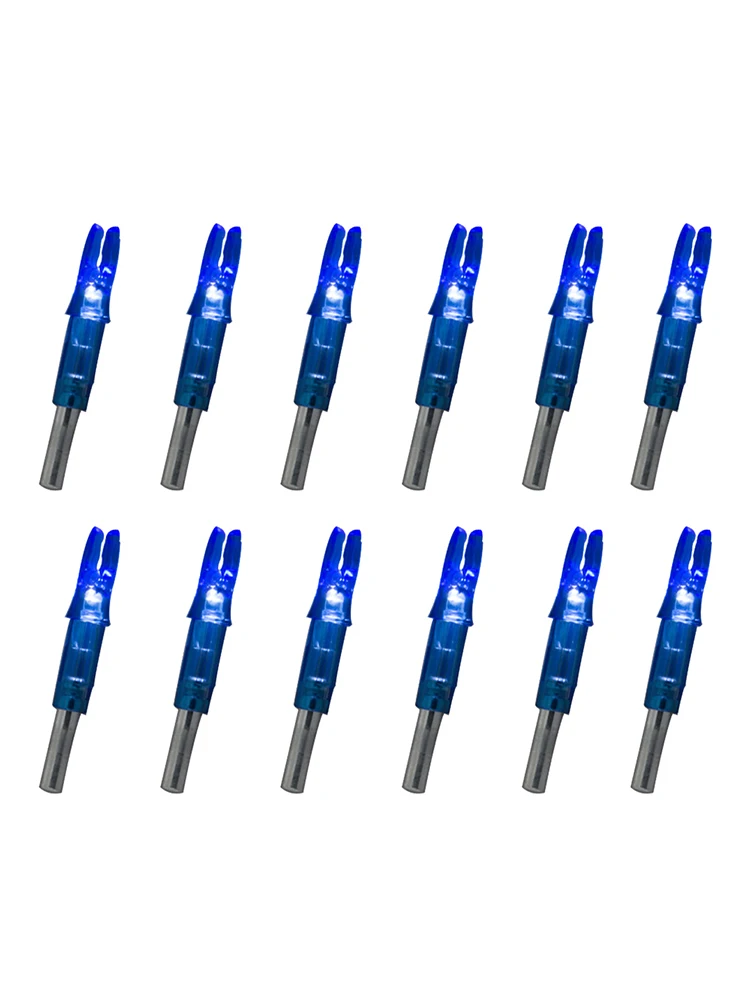 12 шт./компл. светодиодсветодиодный Люминесцентная стрела с хвостом уличная