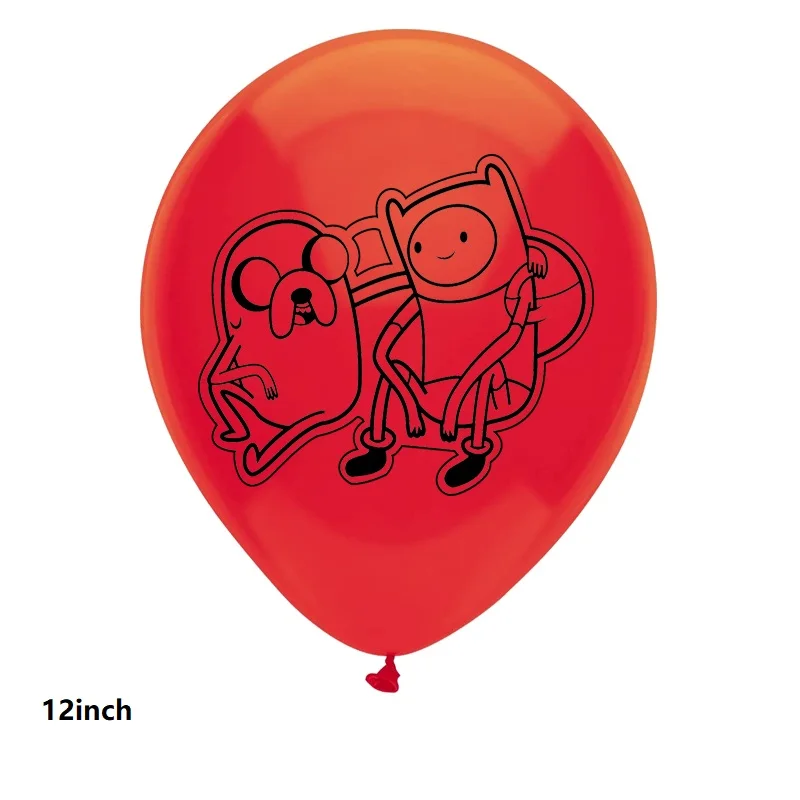 Латексные воздушные шары Время приключений с Финном и Джейком 12 дюймов 10 шт./лот