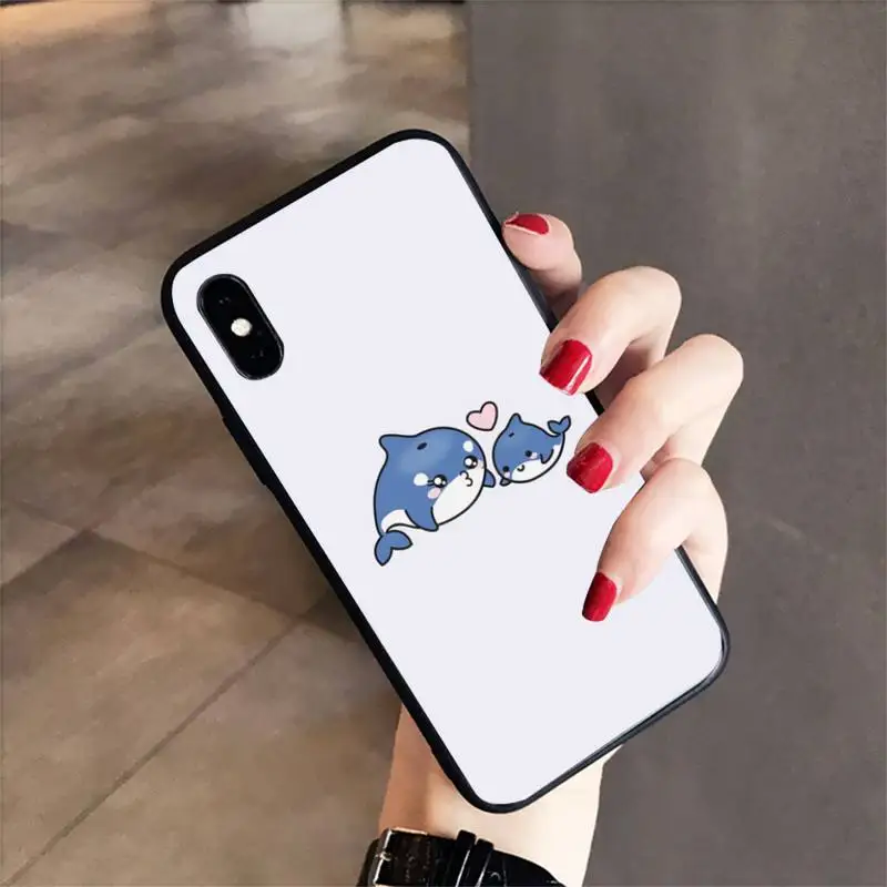 

Babaite Cartoon animal bat whale Soft Rubber Phone Cover for samsunga30 s 40 s8 20 huaweinova7pro 8x honor 10i redminote8pro