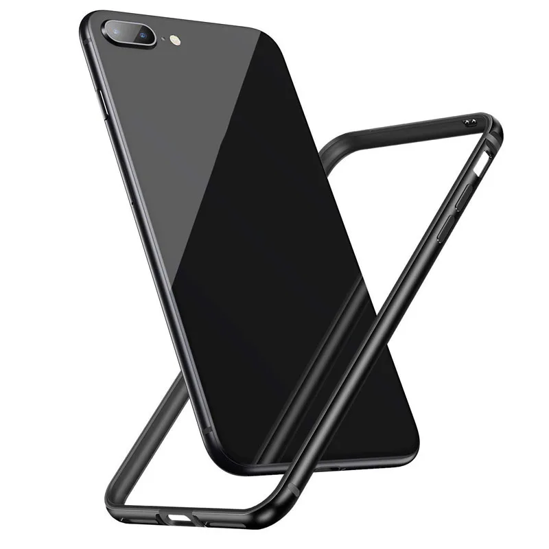 Oppselve для iPhone XS Max чехол бампер Роскошный Алюминиевый металлический каркас Capinhas для iPhone XS X XR 8 7 6 S 6 S Plus Coque аксессуары