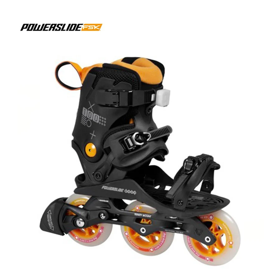 2020 оригинальные роликовые коньки Powerslide Doop для отдыха колеса 4*80/90 мм или 3*100