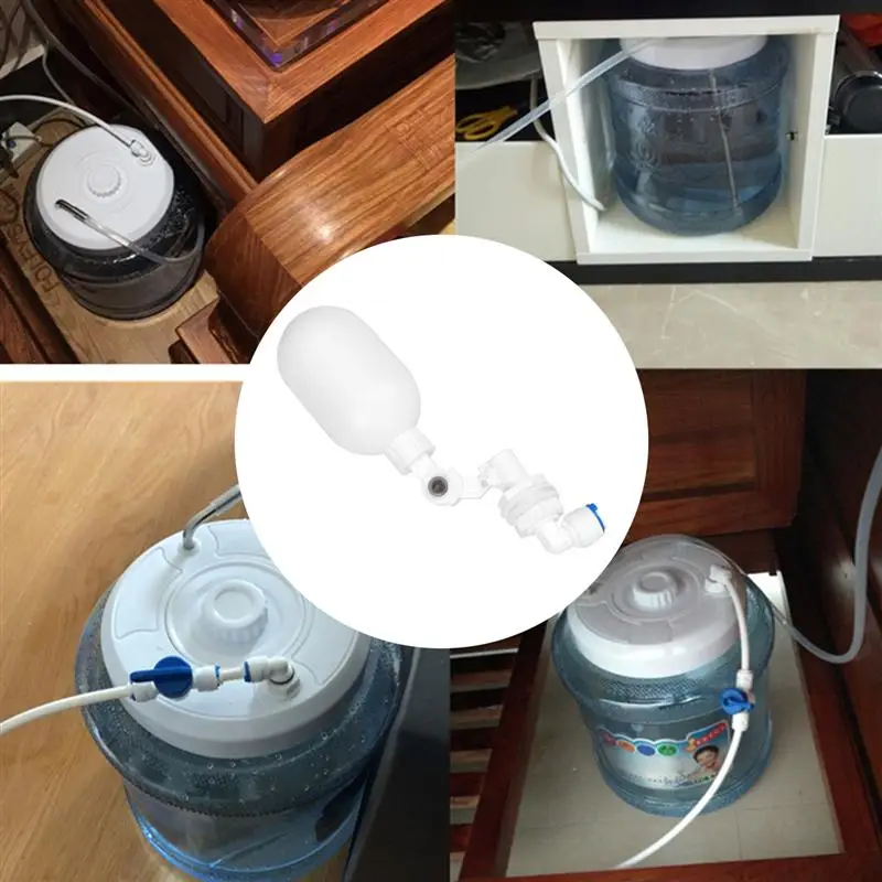 1/4 Inch Mini Plastic Float Valve Ball Aquarium Control Safety Check Switch For Water Tower Tank Filter | Дом и сад