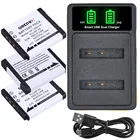 Аккумулятор с зарядным устройством для Fujifilm X20 X10 F50 F75 F665, для Pentax