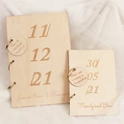 Пользовательская Гостевая книга, деревянная Гостевая книга, простая современная Гостевая книга, Полароид Гостевая книга, минимальная Свадебная Гостевая книга