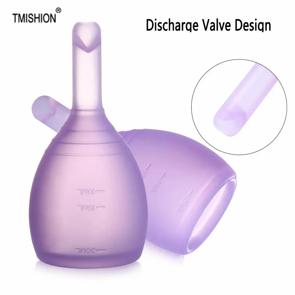 Менструальная чаша из силикона для женской гигиены менструальная женщин