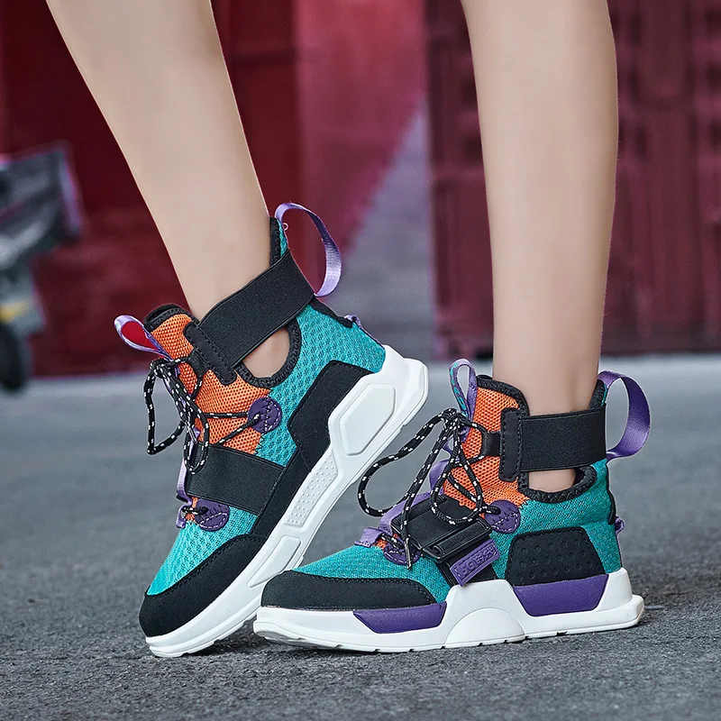 Кеды для мужчин и женщин кроссовки на платформе Вулканизированная подошва