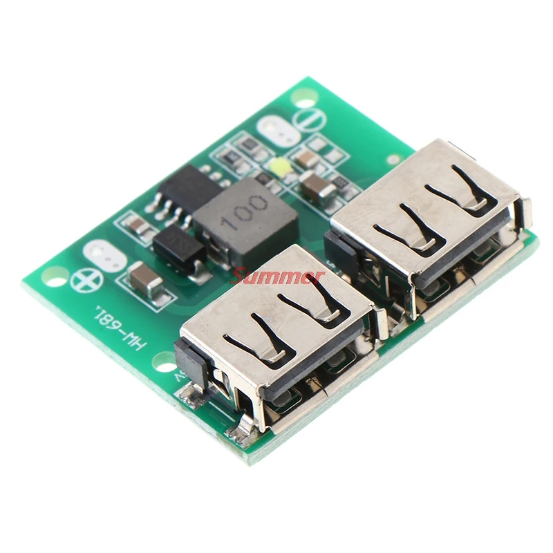 

Новинка, для возраста от 9V 12V 24V до 5V 3A Dual USB DC-DC Зарядное устройство Питание понижающий модуль преобразователя телефон Зарядное устройство Мо...