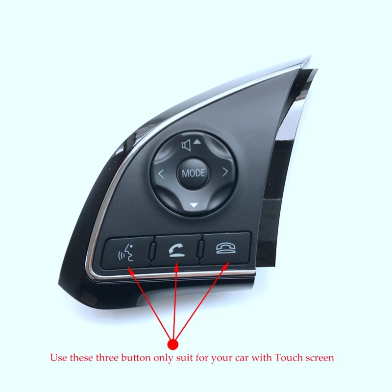 For Mitsubishi Outlander 2016 2017 2018 Xpander Cruise Control Switch Steering Wheel Button Audio Volume | Автомобили и мотоциклы
