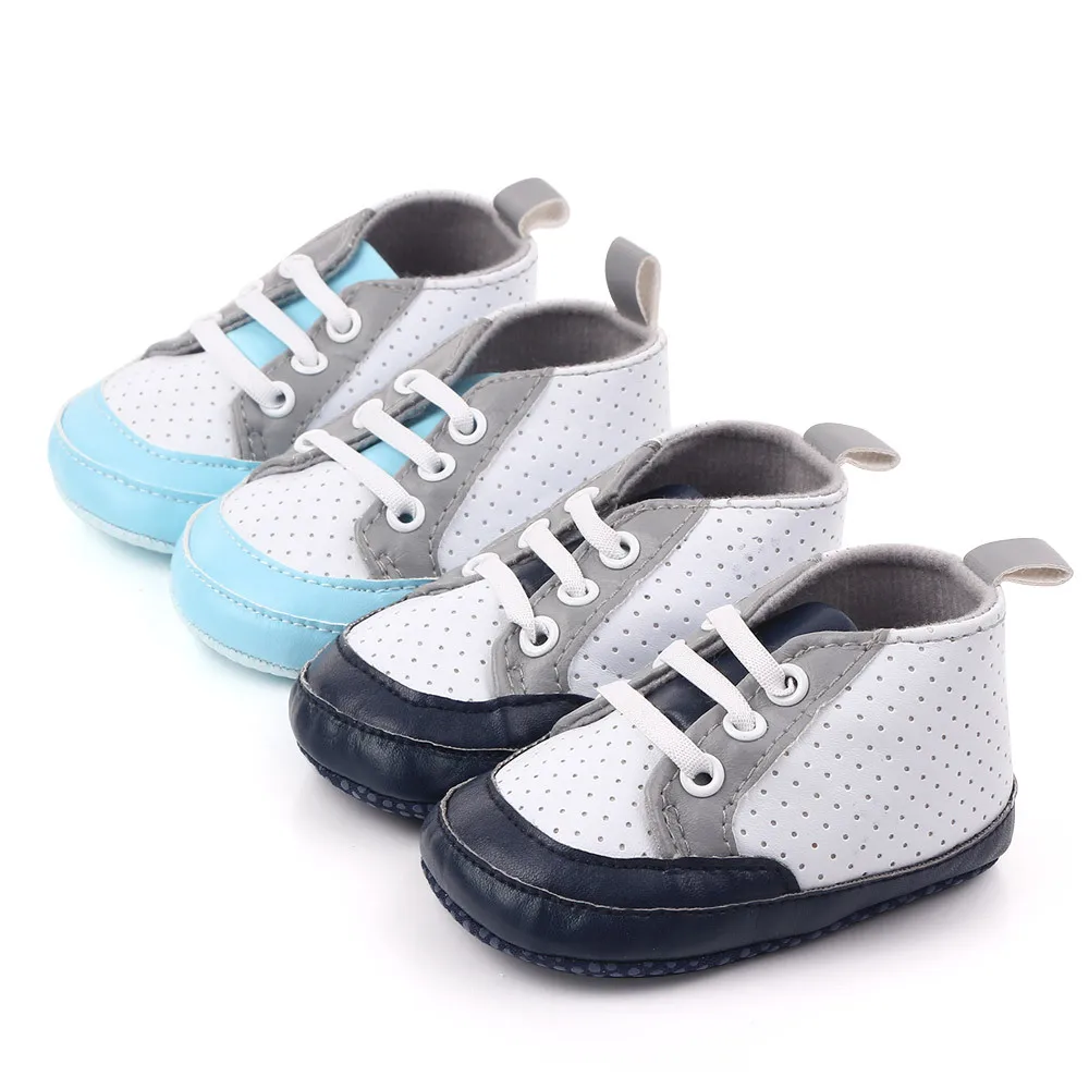 

Baby Shoes for Newborn Leisure 0-1 Year Toddler Prewalke Boys and Girls Non-slip Soft Sole First Walkers