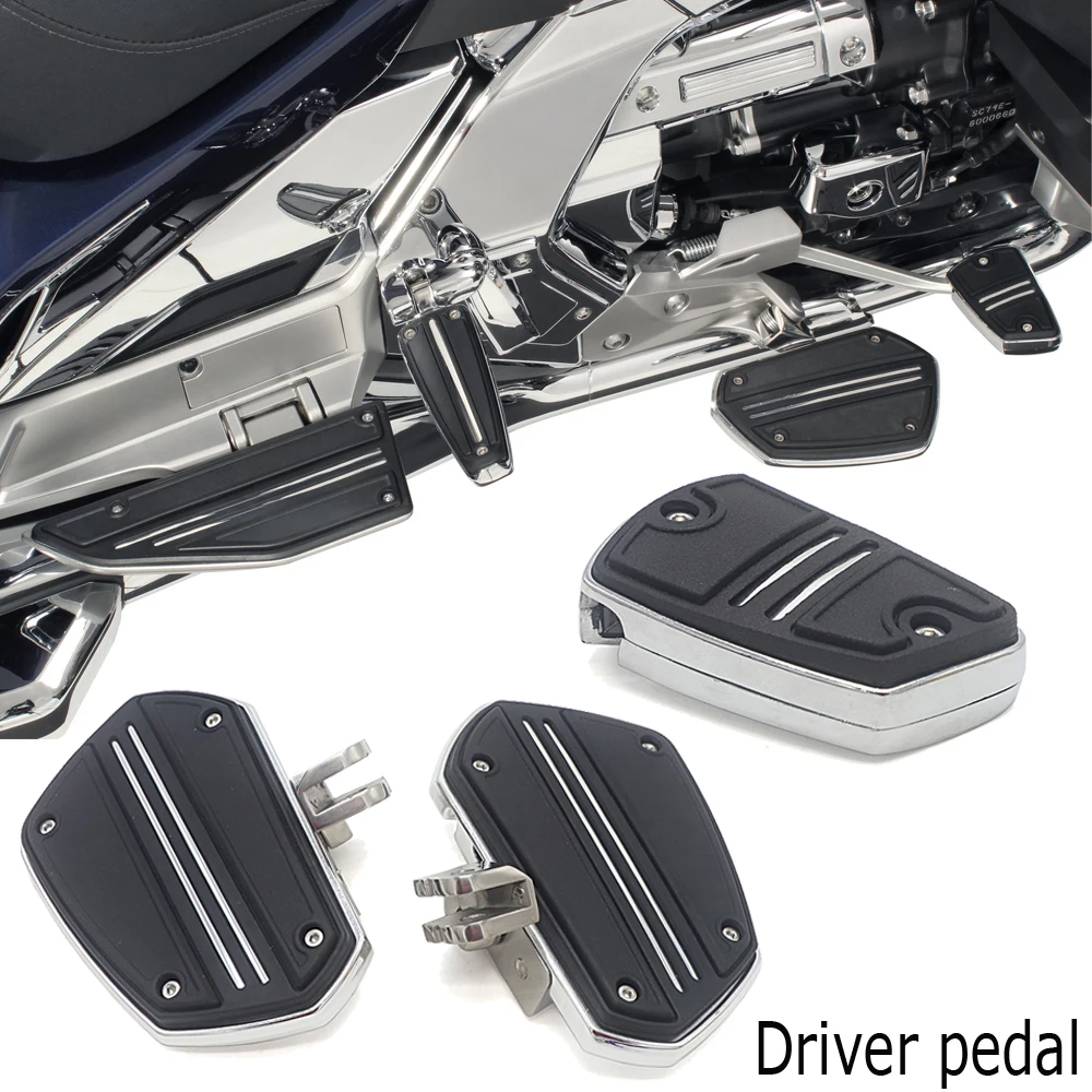 2 комплекта мотоциклетных аксессуаров педали водителя для Honda Goldwing Tour DCT подушка