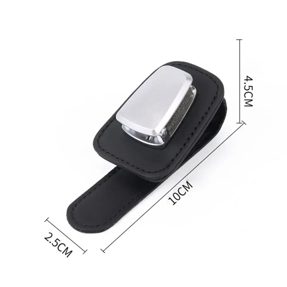 Многофункциональный зажим для очков автомобильный солнцезащитный козырек из