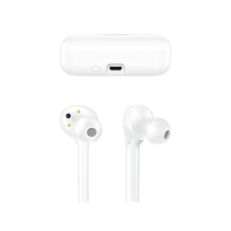White HUAWEI FreeBuds Lite Freebuds Enjoy TWS наушники Bluetooth беспроводные наушники 12 часов воспроизведения водонепроницаемые управление нажатием - Цвет: White