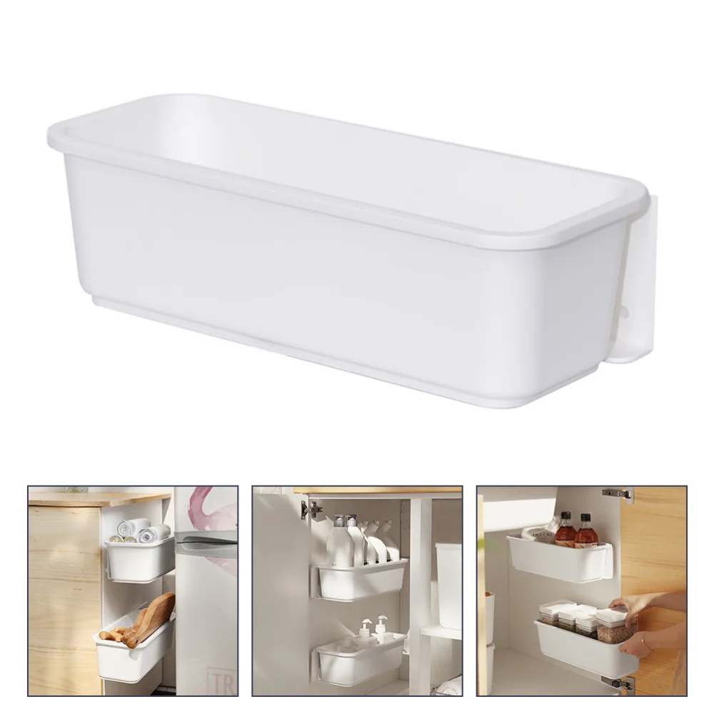 

1 Set Punching Free Sliding Storage Rack Wall-mounted Drawer Type Storage Box