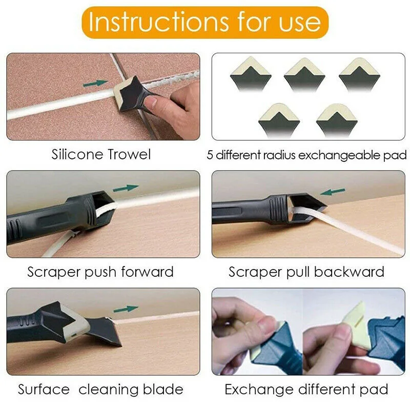 3 в 1 шприц для заделки швов ящик инструментов силиконовый герметик жидкость