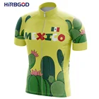 Быстросохнущая велосипедная рубашка HIRBGOD с коротким рукавом Для мексиканского спорта для езды на велосипеде летняя дышащая рубашка С КАКТУСОМ