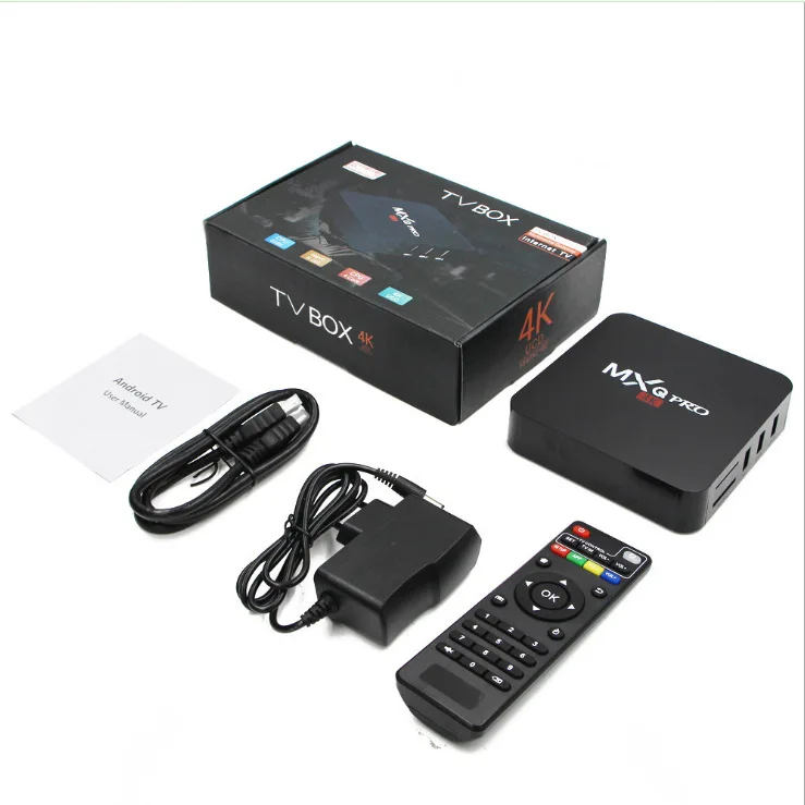 WiFi медиаплеер Декодер каналов кабельного телевидения Smart ТВ коробка XG0014K Android 7 1 Box