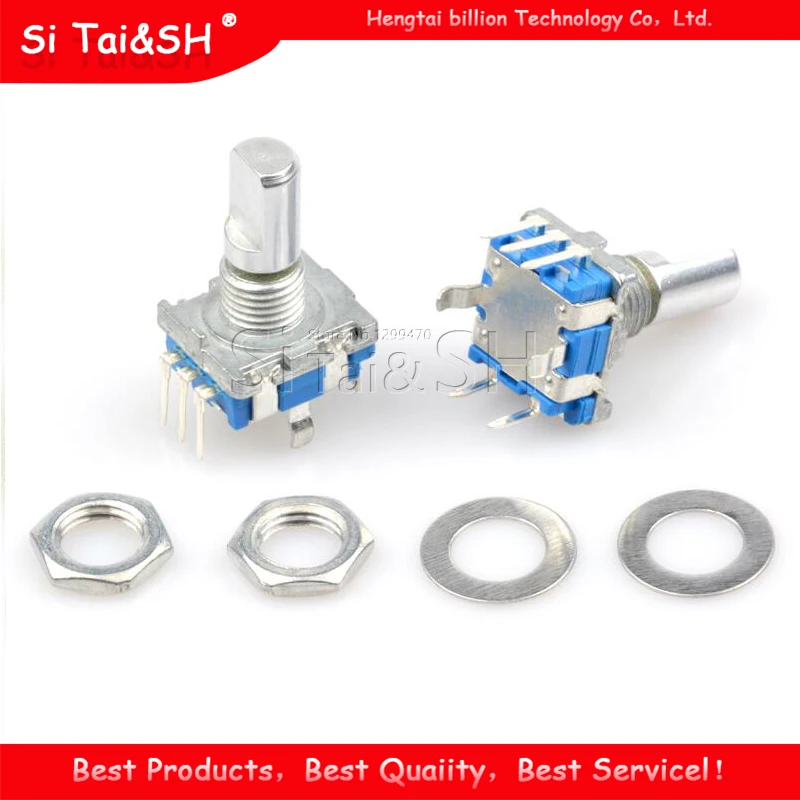 2 шт. полуосевой поворотный кодер Длина ручки 15 мм Кодовый