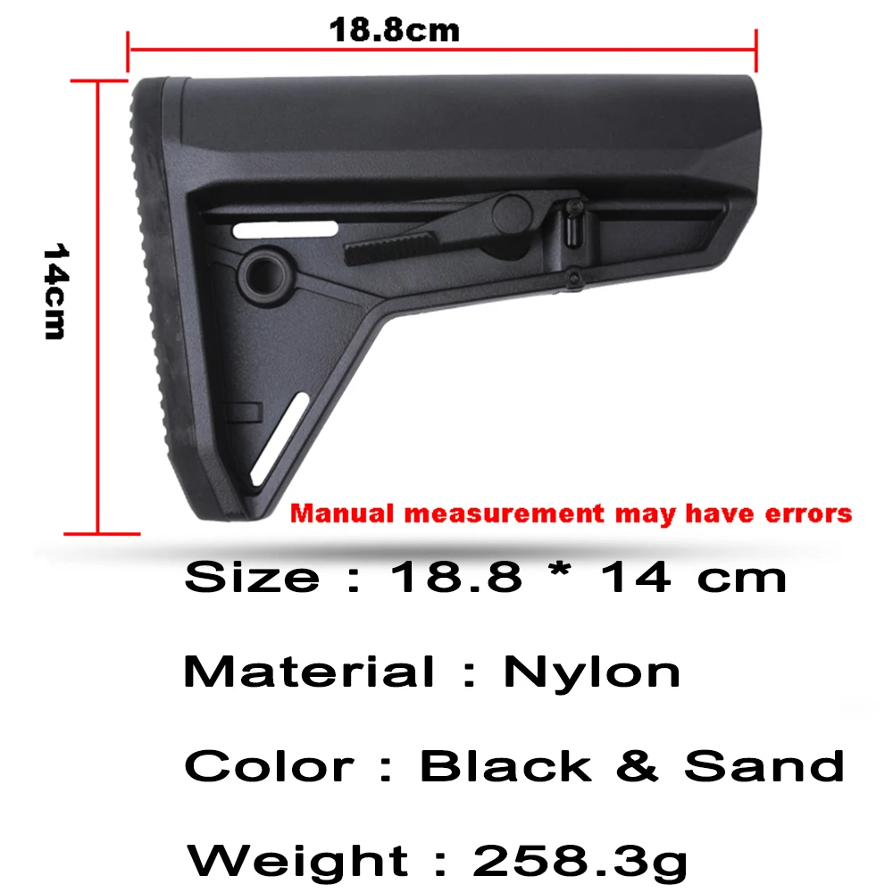 Для MOE SL K Стиль запас для воздуха Пистолеты Airsoft M4/M16 Gen8 Jinming9 AR15 M4A1 BD556 гель Blaster