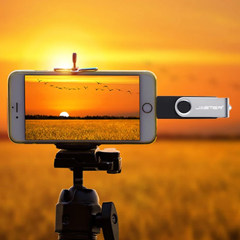 JASTER USB 2 0 Смартфон Android OTG флэш-накопитель Pen Drive для Android/ПК карта памяти 4 ГБ 8 16 32 64 128