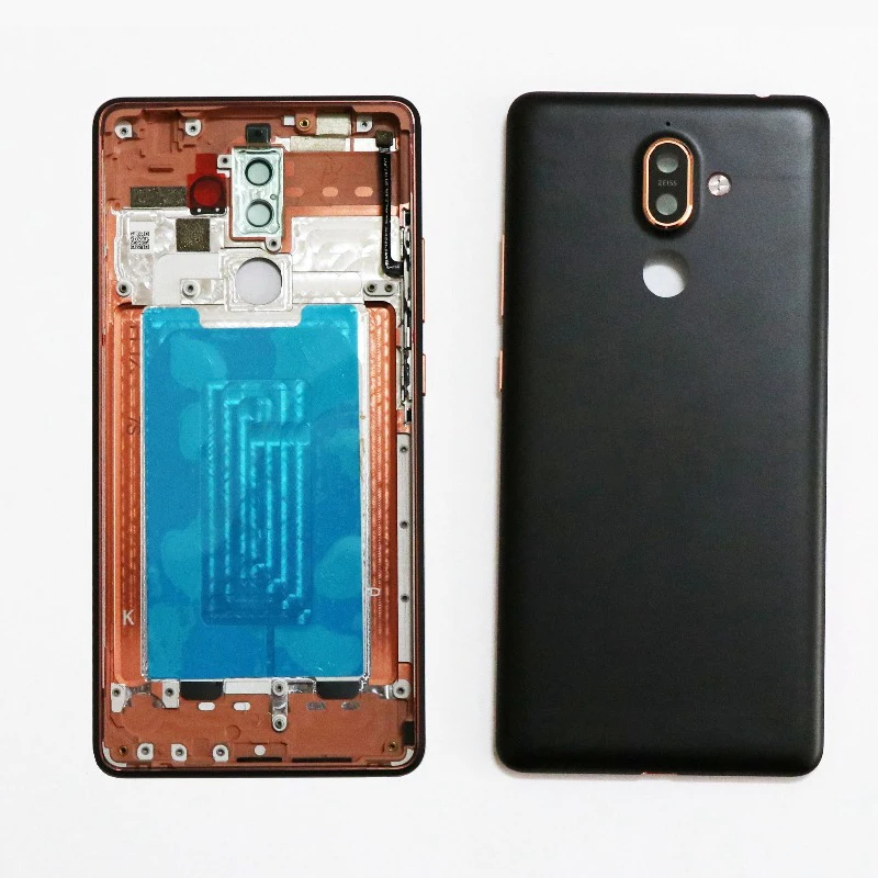 Подходит для Nokia 7 plus TA-1062 новый оригинальный задний корпус стеклянный чехол