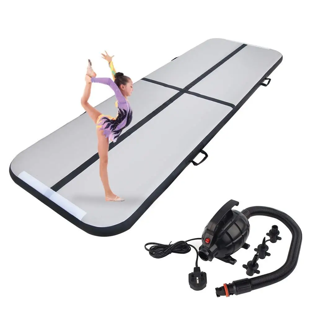 Дешево Надувной гимнастический воздушный коврик 6X2m, гимнастический воздушный коврик, надувной коврик для тренажерного зала, коврики для тхэквонд...