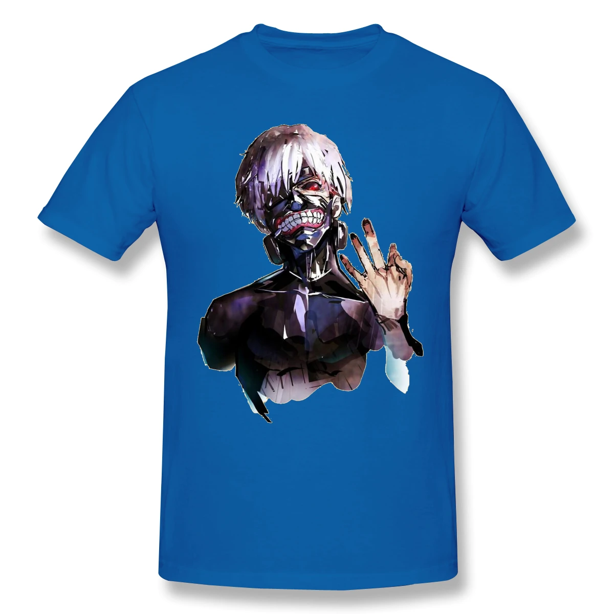 

Kaneki ClassicAnime Clothes Design Tokyo Ghoul Janpanese Anime Manga 100% Cotton Men T-Shirt