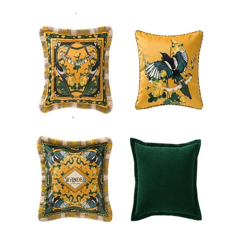 Роскошный декоративный чехол для диванной подушки в фермерском стиле винтажный